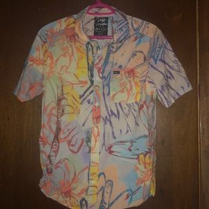 Sage Vaughn x RVCA Shirt - Mens Small - Fits True